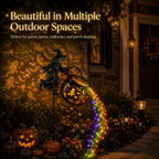 Halloween Witch Cauldron Garden Light`