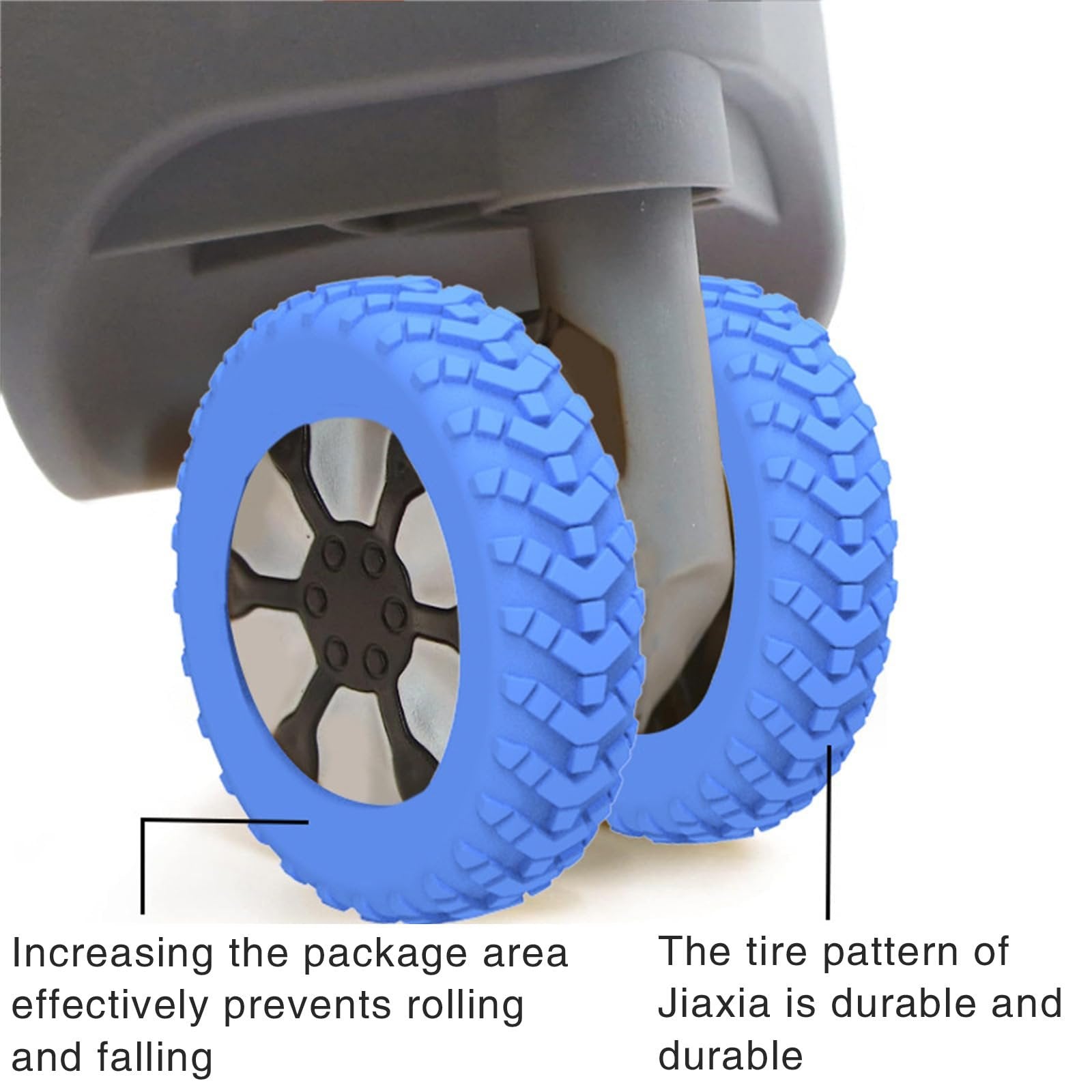 Luggage Suitcase Wheels Protection Covers`