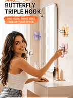 4 Pack Rotating Butterfly Hooks