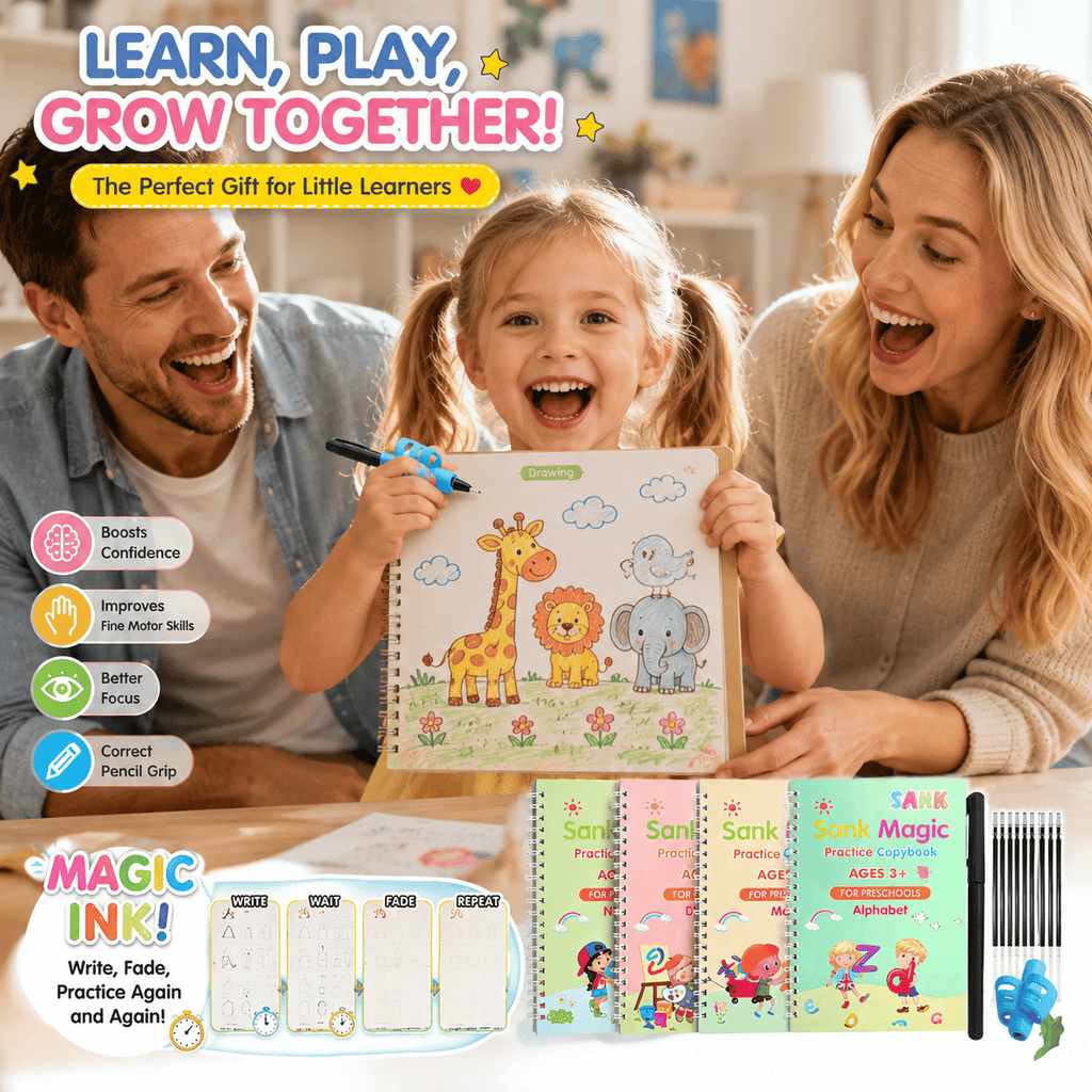 Kids Practice Copybook Set