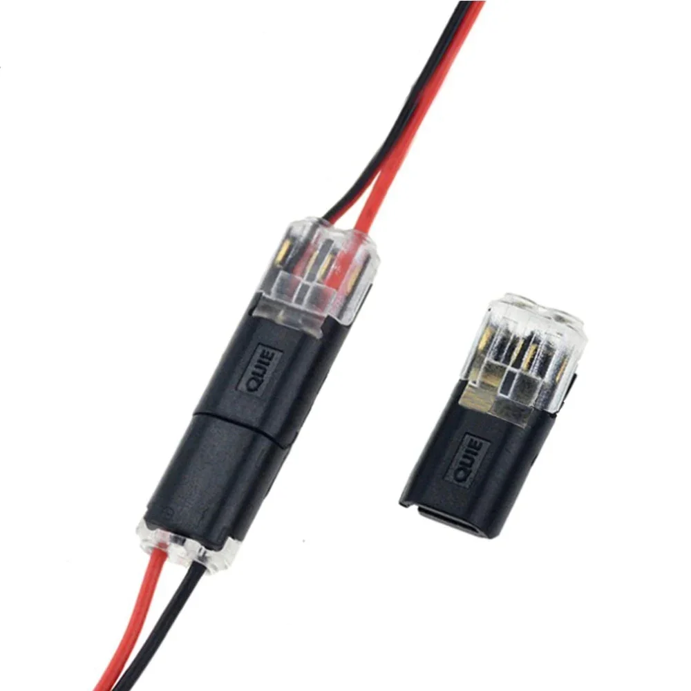 🏆Double-wire Plug-in Connector With Locking Buckle🔩