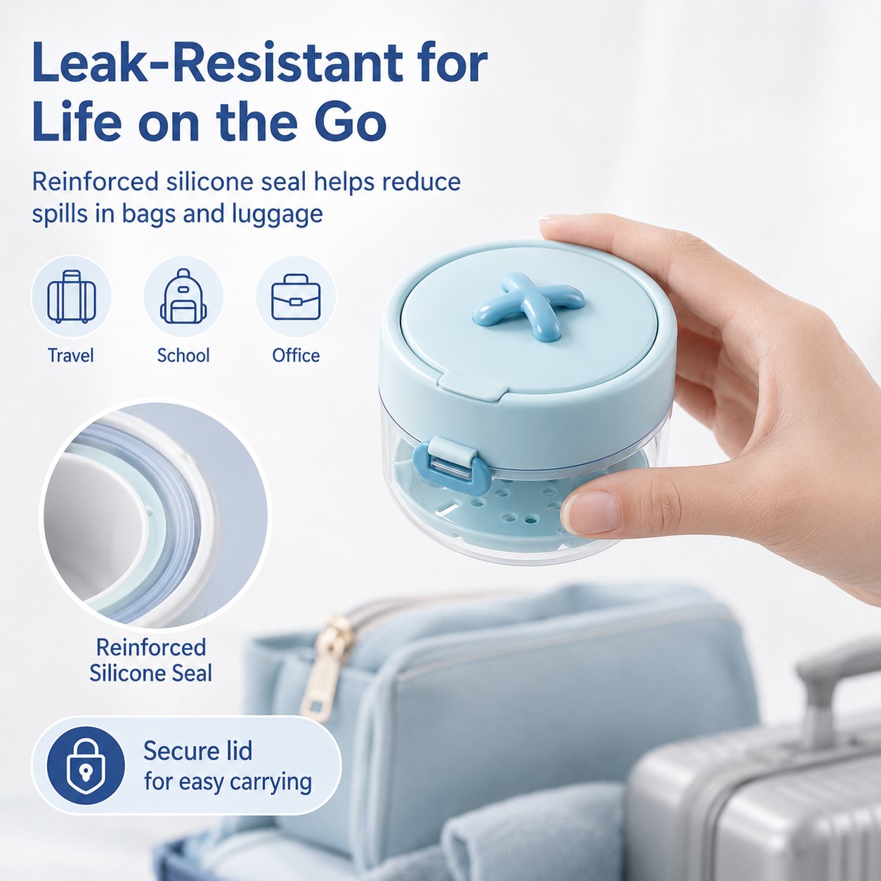 3-in-1 Retainer Cleaning Storage Case