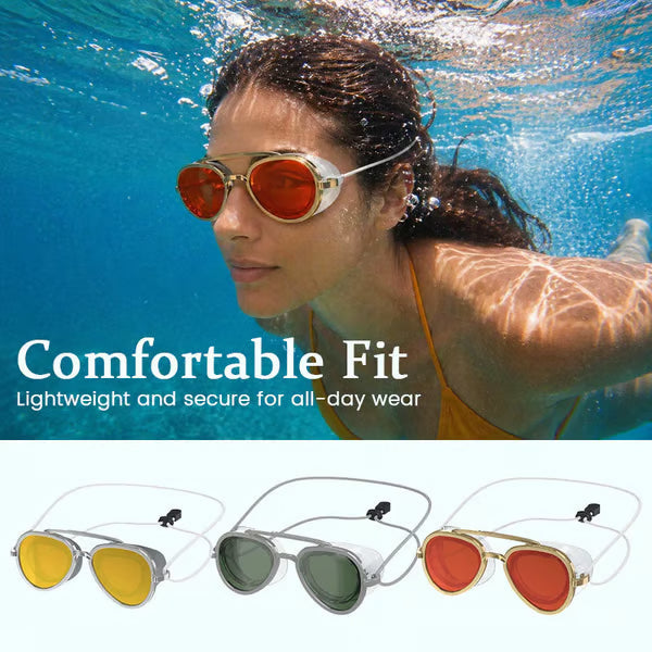 Summer Vibe Reflective Swim Goggles