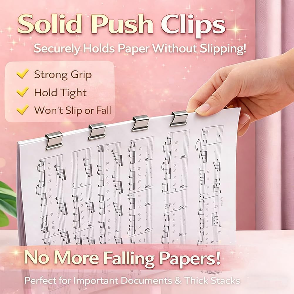 Portable Binder Clip Stapler