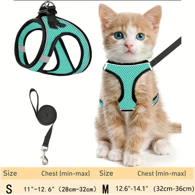 Pet Escape Proof Soft Mesh Harness