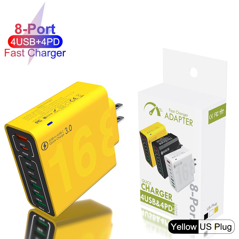 CableMess Saver Smart 8-Port Family Fast Charging Station