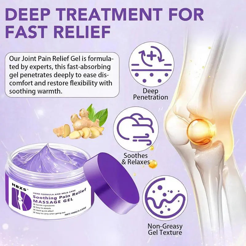 Joint Pain Relief Purple Gel