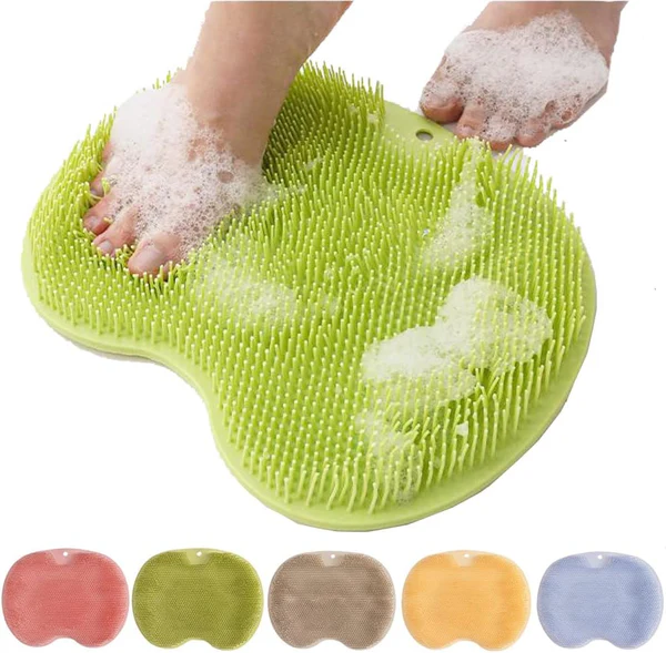 Luxurious Hands Free Silicone Foot Scrubber Mat