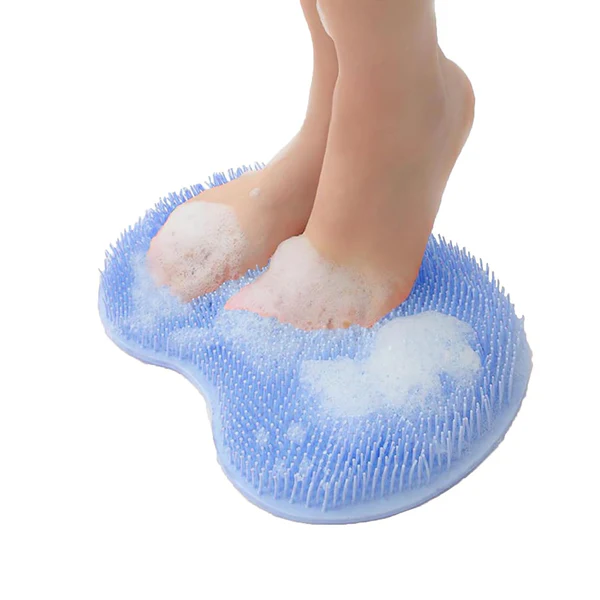 Luxurious Hands Free Silicone Foot Scrubber Mat