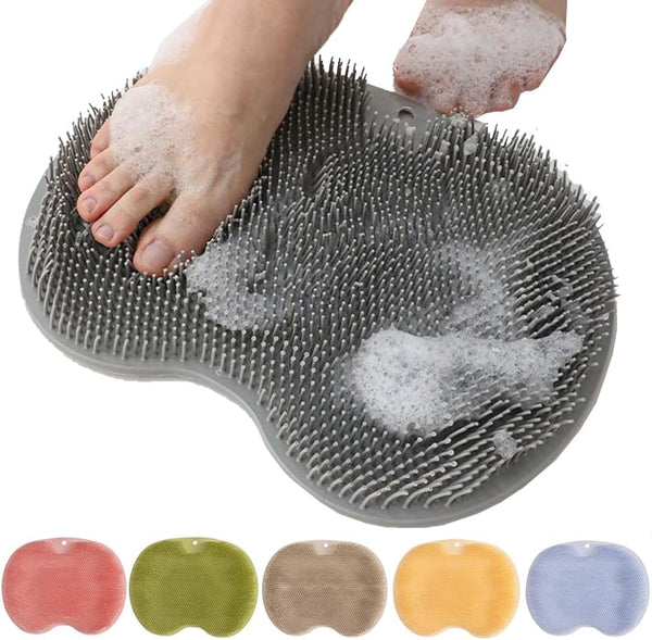 Luxurious Hands Free Silicone Foot Scrubber Mat