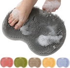 Luxurious Hands Free Silicone Foot Scrubber Mat