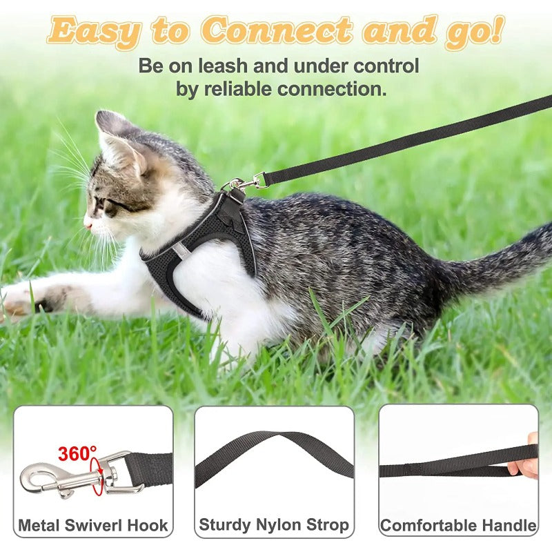 Pet Escape Proof Soft Mesh Harness