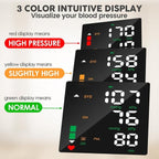 LED Wrist Blood Pressure Monitor, Adjustable Health Tracker