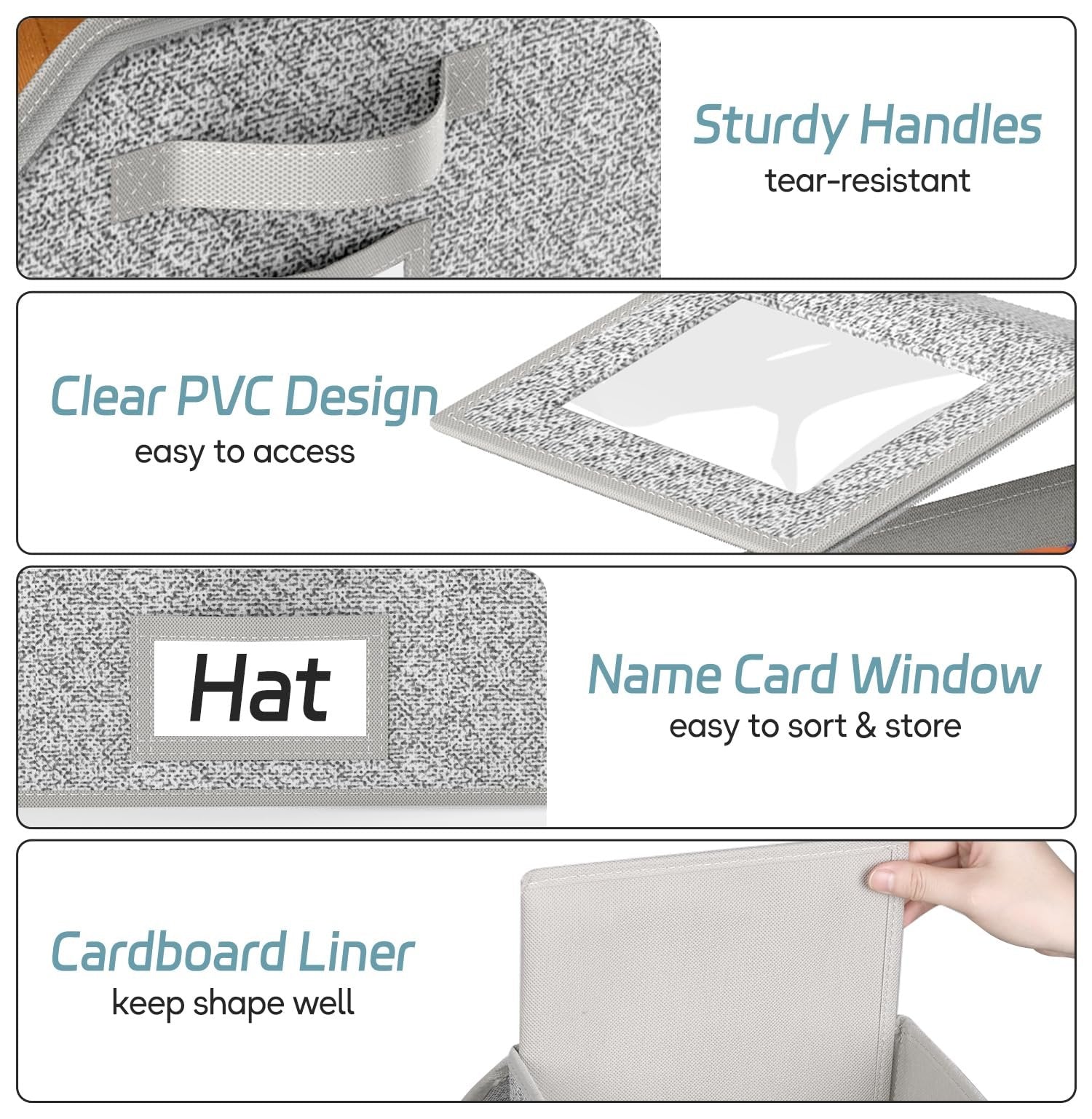 Stackable Hat Storage Box