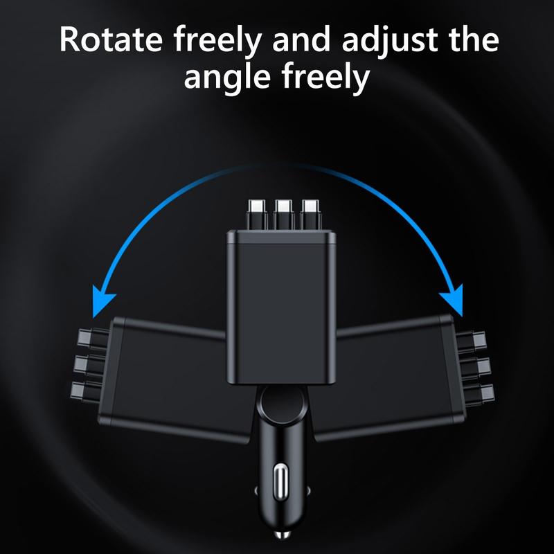 7-in-1 Retractable Car Charger