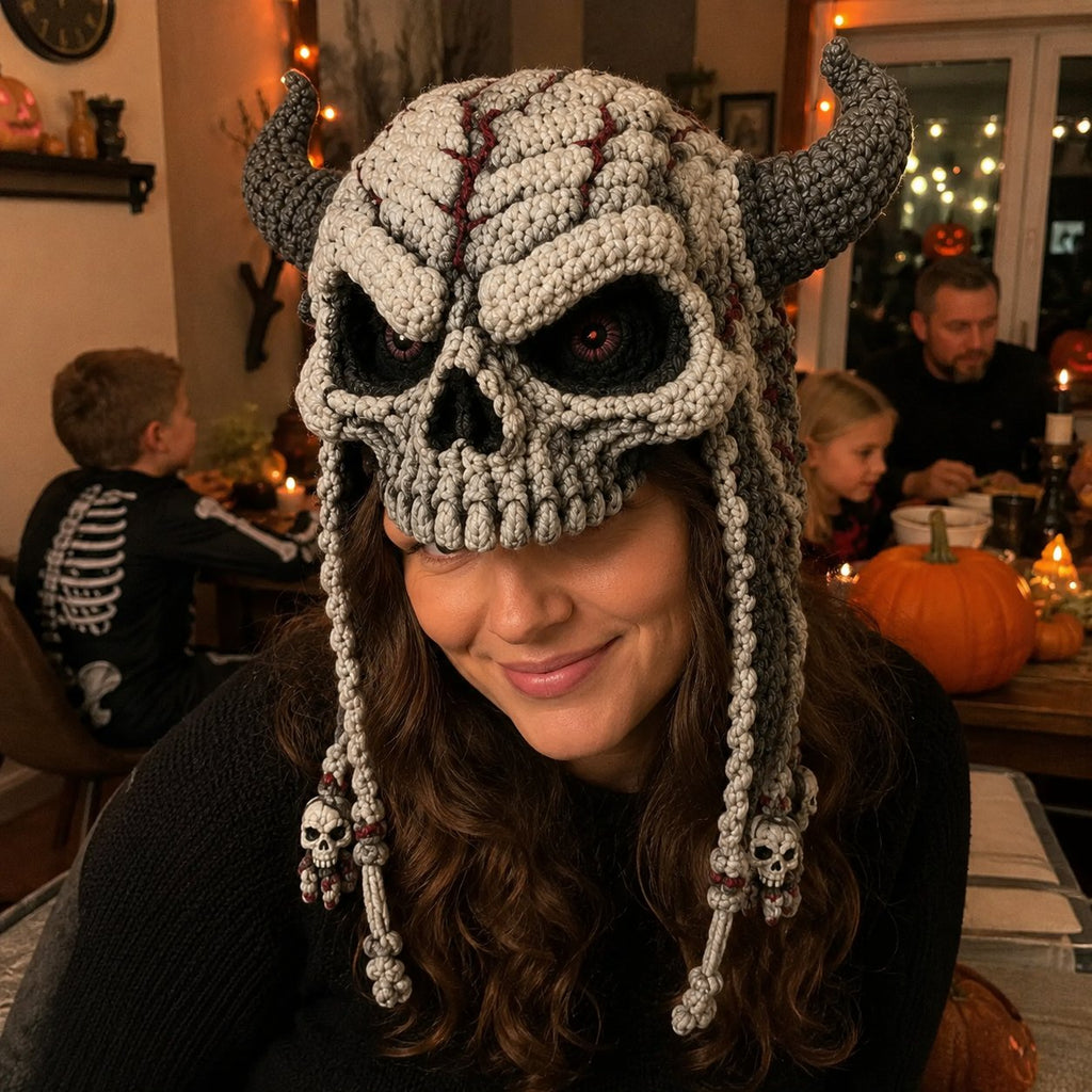 Halloween Monster Hood DIY Crochet Kit