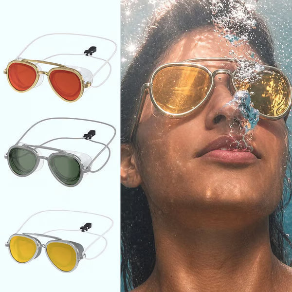 Summer Vibe Reflective Swim Goggles