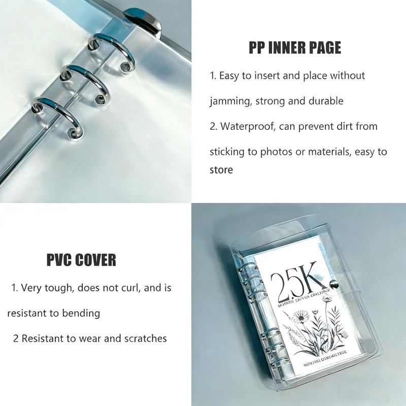 A6 12-Month Money Saving Binder