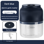 Electric Garlic Chopper, Mini Portable Veggie Cutter