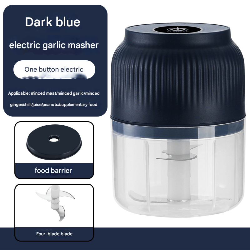 Electric Garlic Chopper, Mini Portable Veggie Cutter