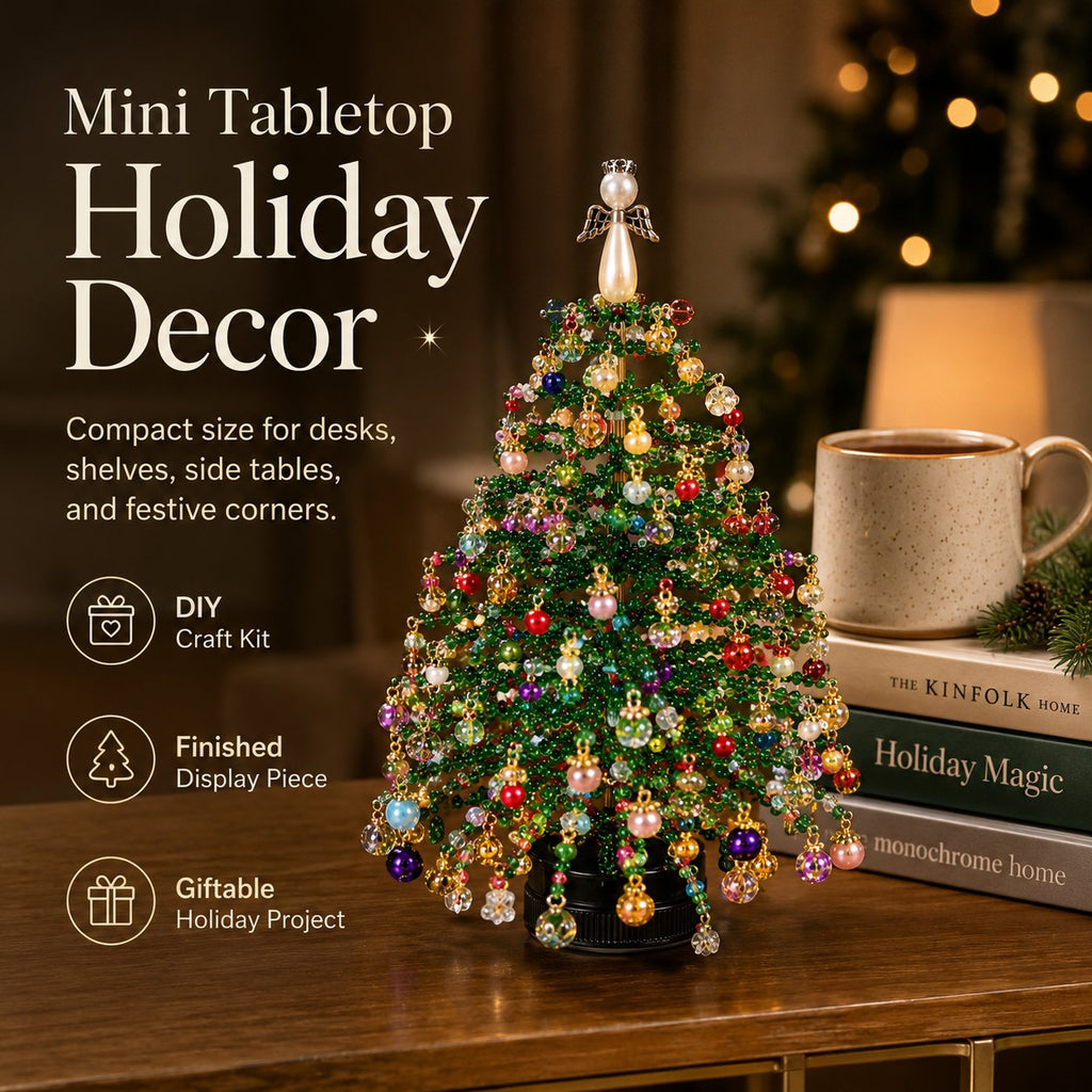 DIY Beaded Christmas Tree Kit