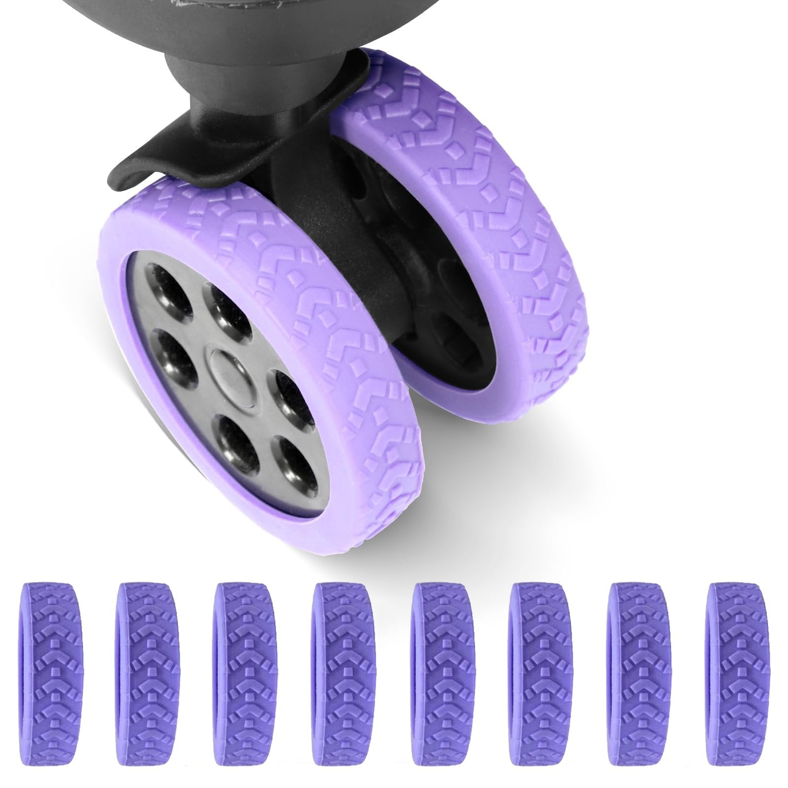Luggage Suitcase Wheels Protection Covers`