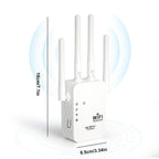 1200Mbps WiFi Extender – Covers 10,000 sq.ft & 50 Devices. 🏡✨