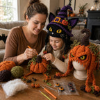 Halloween Monster Hood DIY Crochet Kit