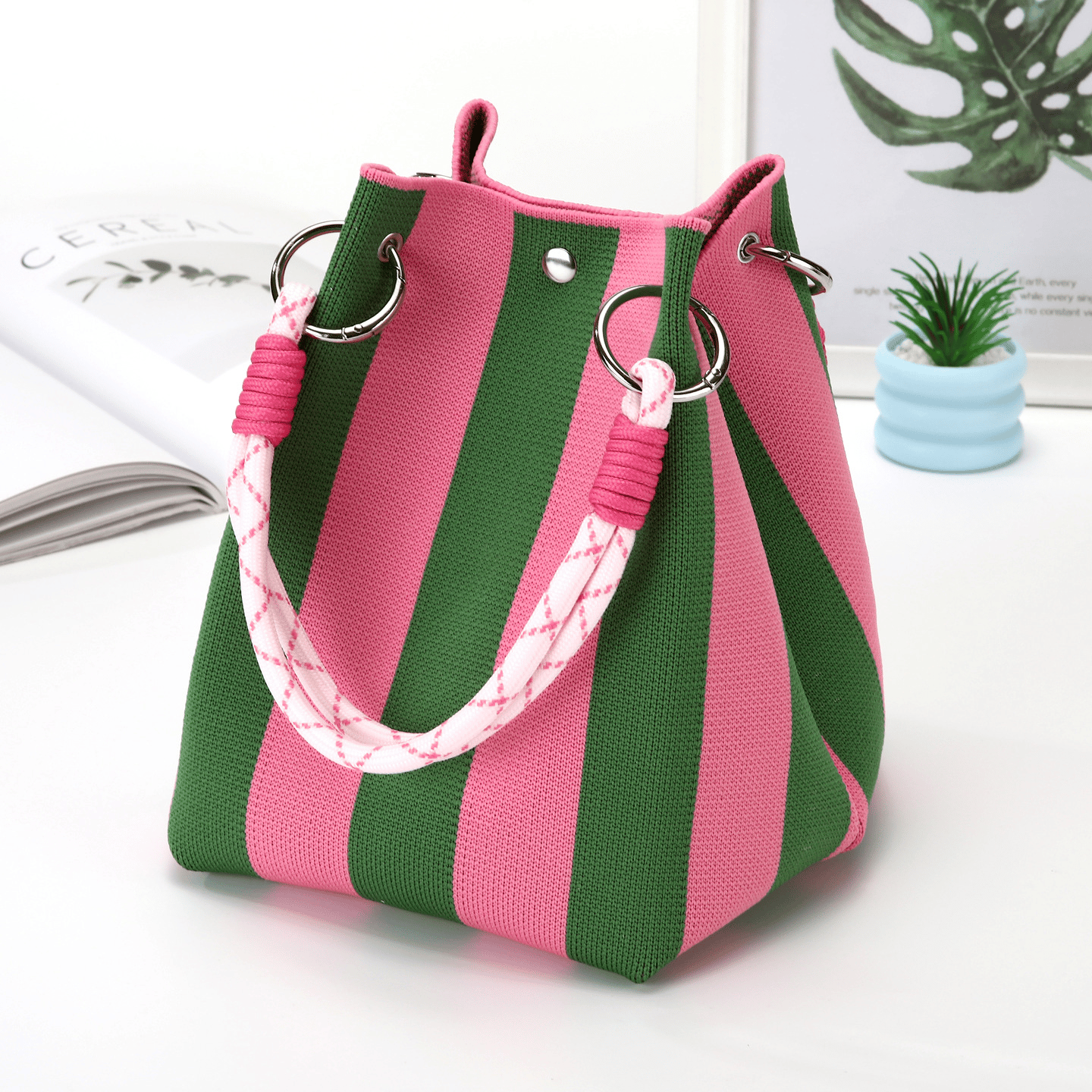 Stylish Bohemian Bucket Bag