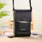 Touchscreen Crossbody Phone Wallet With Card Slots