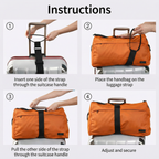 Portable Functional Luggage Strap*