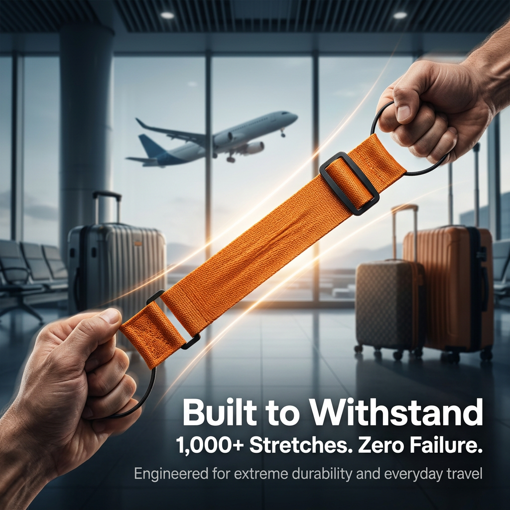 Portable Functional Luggage Strap*
