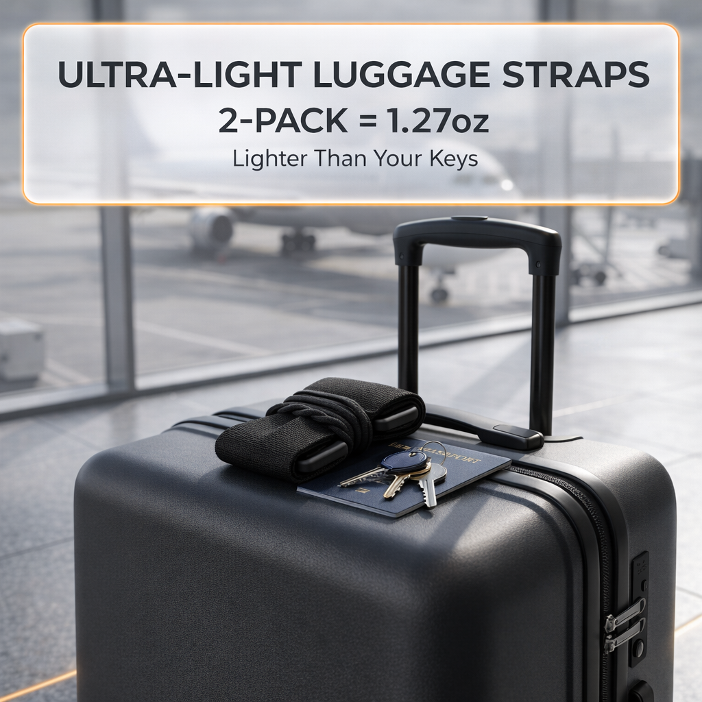 Portable Functional Luggage Strap*