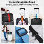 Portable Functional Luggage Strap*