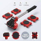 4 Piece Heavy Duty Furniture Lifting & Moving Kit