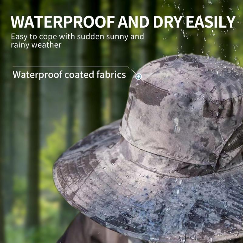 Long Lasting Battery High Wind Solar Fan Fisherman Hat for Men