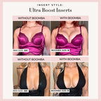 Invisible Lift - Patented Sticky Fashion Bra Inserts Prevents Nipple Slips No Sewing Required Low Cut Tops Womenswear