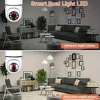 Smart WiFi Light Bulb Camera