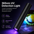UV Black Light Flashlight For Vegetable Inspection