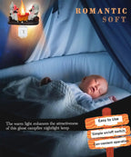 Halloween Ghost Campfire Night Light