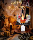 Halloween Ghost Campfire Night Light