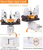 Halloween Ghost Campfire Night Light`