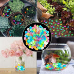 Colorful Glow-in-the-Dark Garden Stones