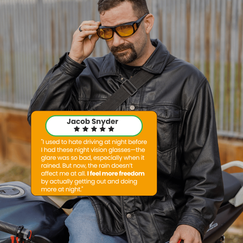 Night Vision Pro™ Driving Glasses | Yellow Anti-Glare Polarized Glasses