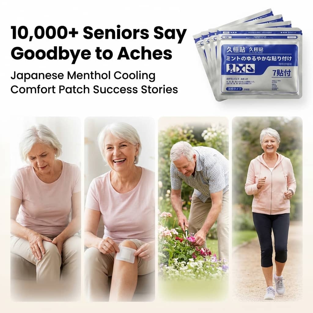 Japanese Pain Patches - High Absorption Glucosamine/chondroitin & Herbs