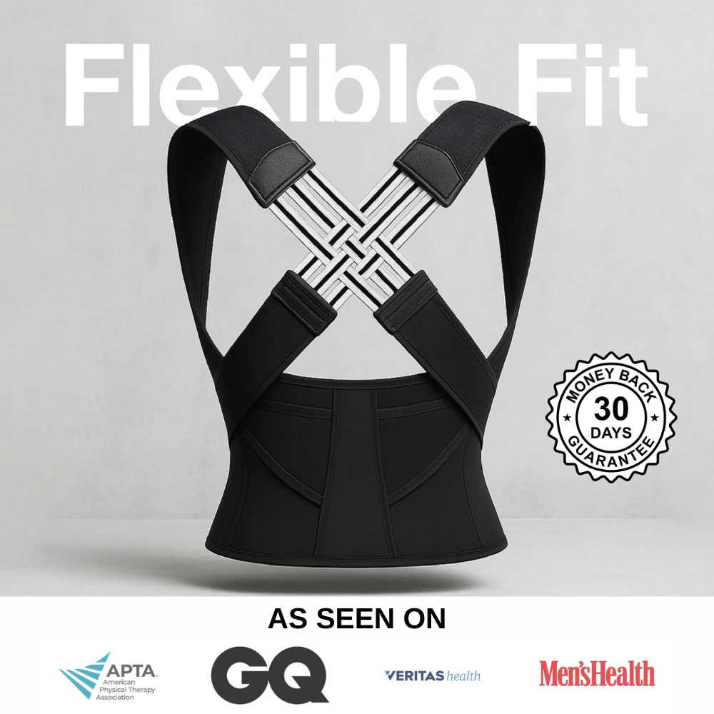 PosturaPro™ Smart Spine-Aligning Support Brace