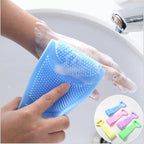 Clean Scrub Textured Silicone Back Scrubber
