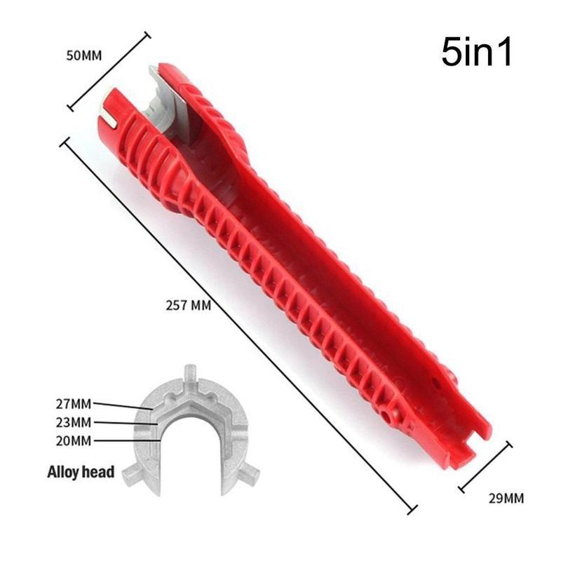 Multiuse 8-in-1 EZ Faucet and Sink Wrench