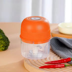 Electric Garlic Chopper, Mini Portable Veggie Cutter