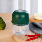 Electric Garlic Chopper, Mini Portable Veggie Cutter